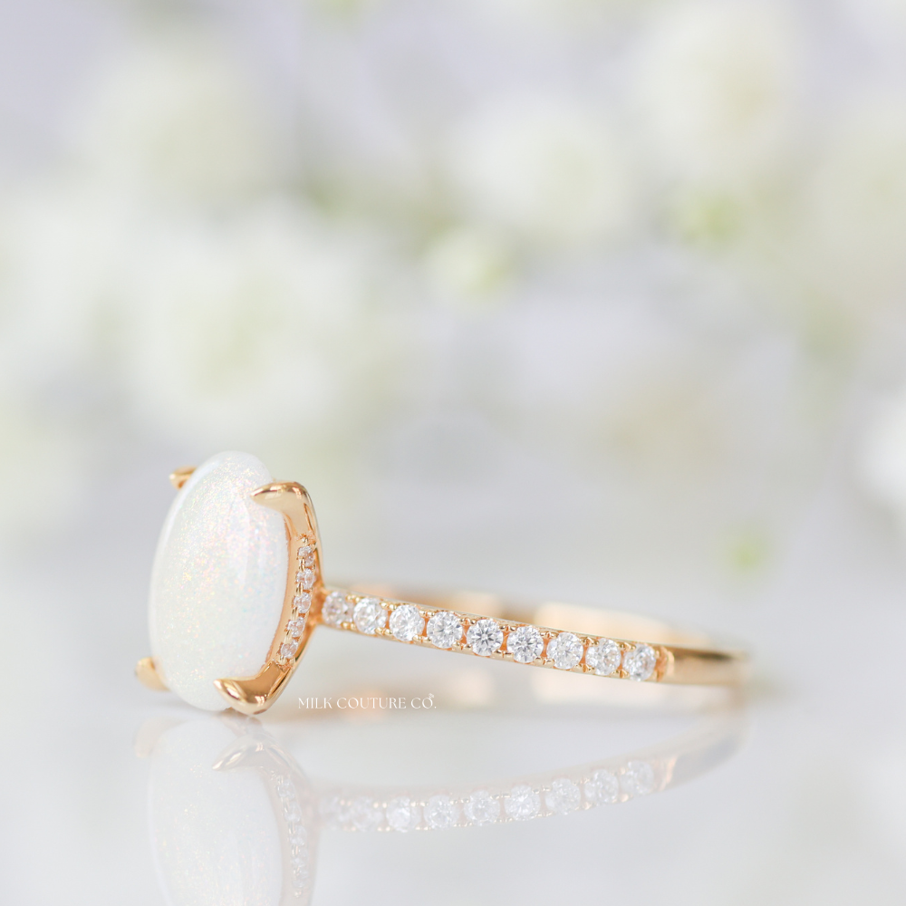 The Grace Breastmilk / Keepsake Ring by Milk Couture Co.