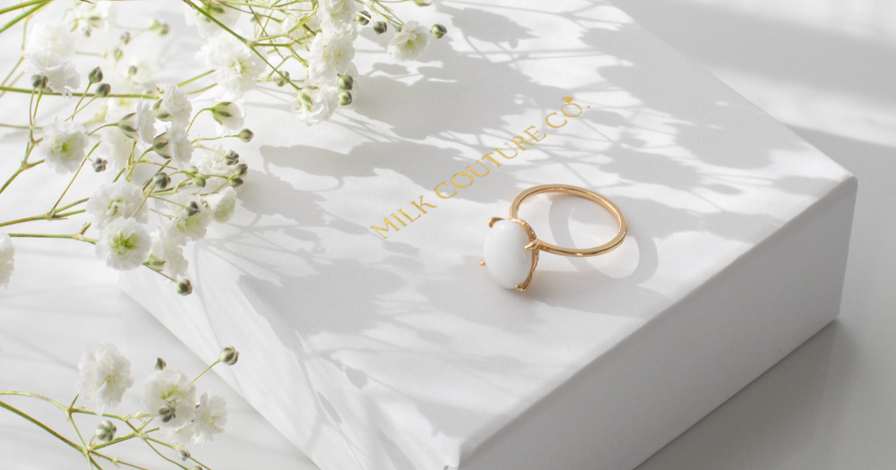 Waterproof Breastmilk Jewelry by Milk Couture Co