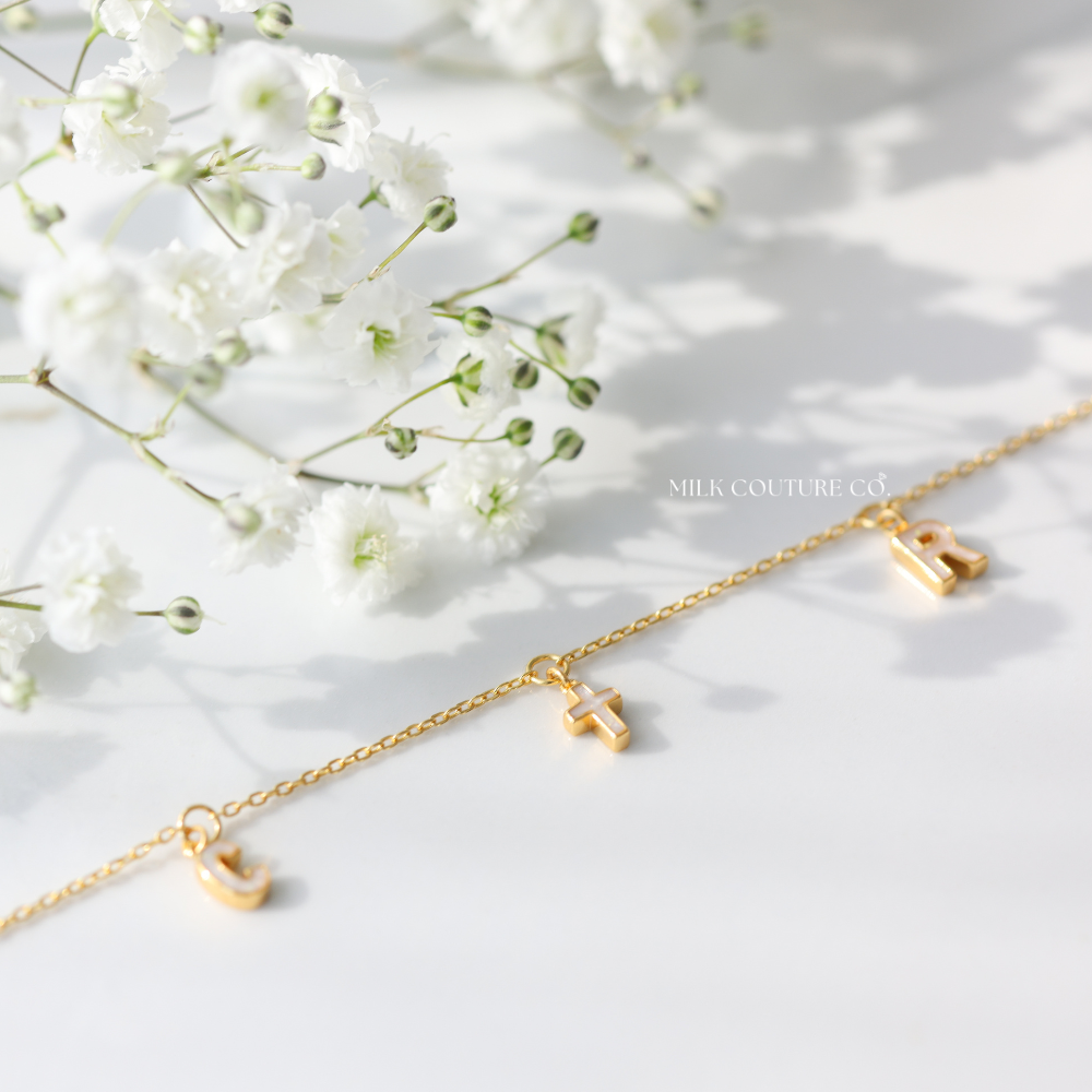 The Charmed Necklace with Five Custom Charms