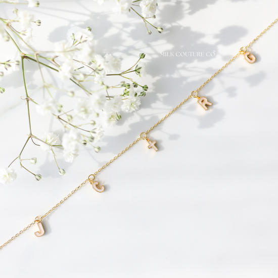 The Charmed Necklace with Five Custom Charms