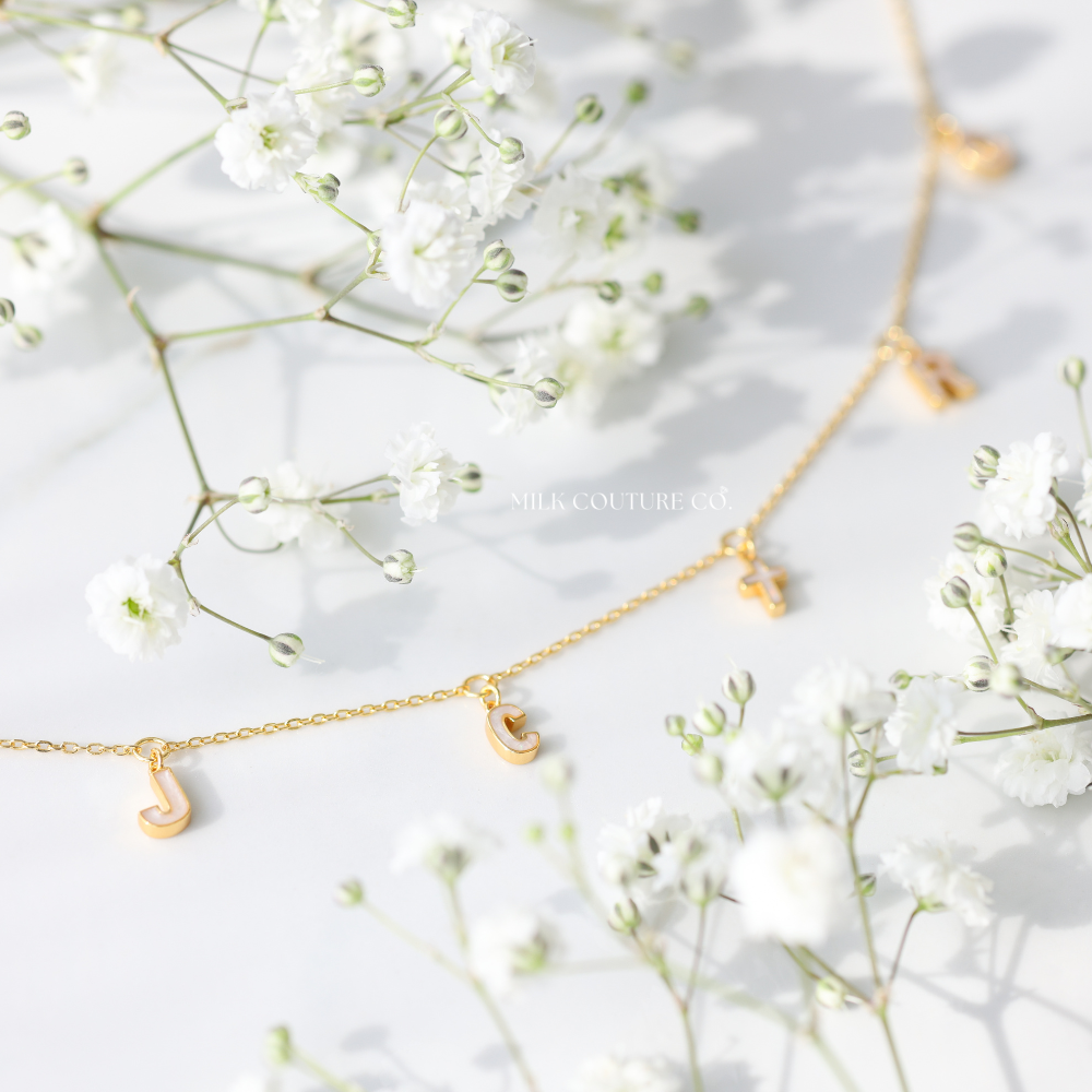 The Charmed Necklace with Five Custom Charms