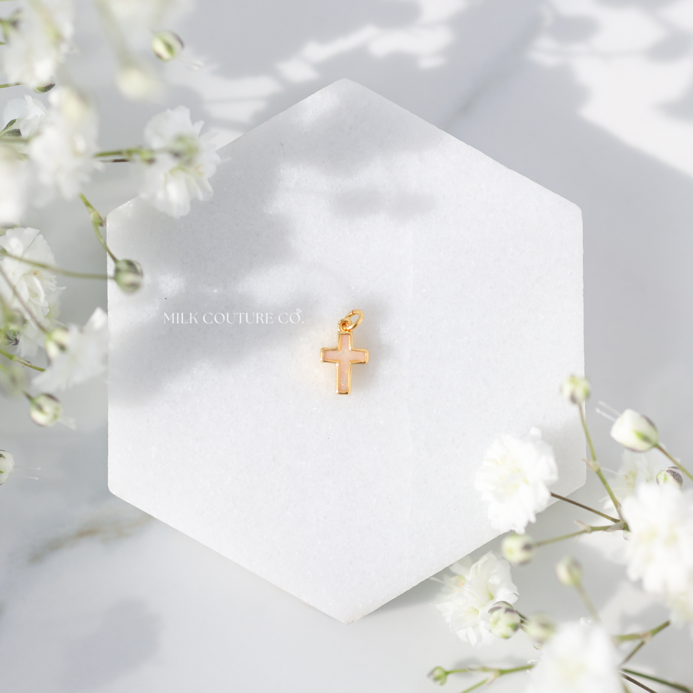 Tiny Cross Charm