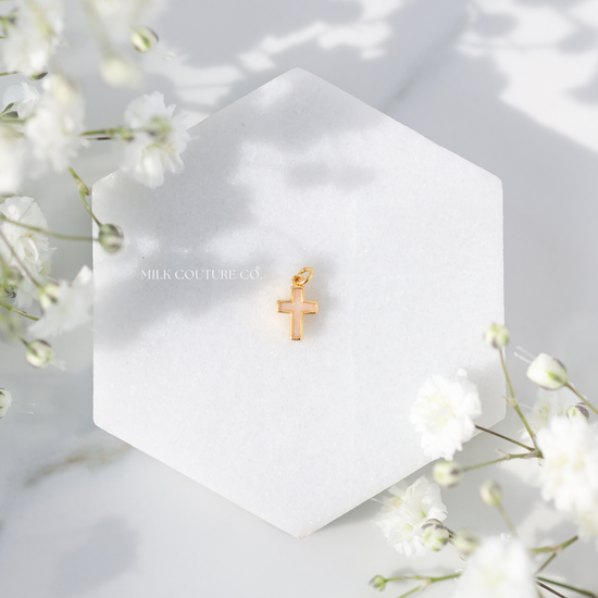 Tiny Cross Charm
