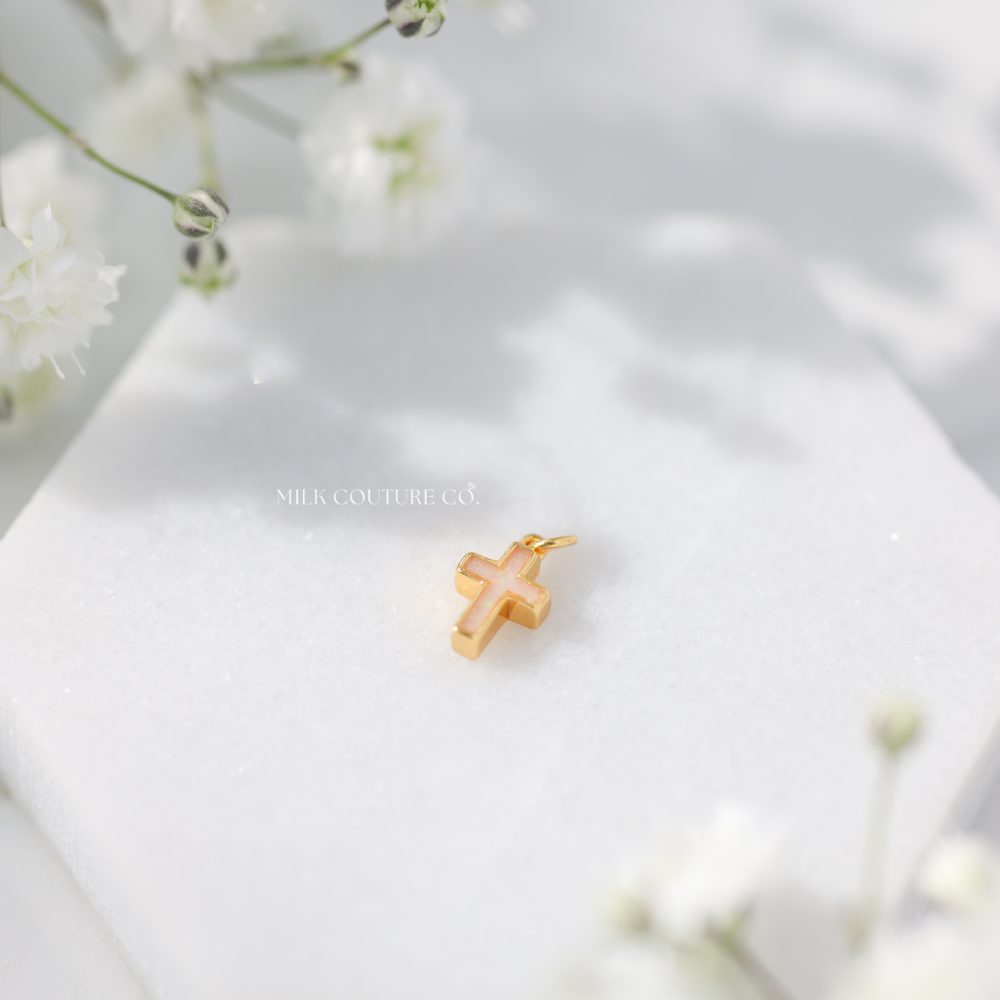 Tiny Cross Charm