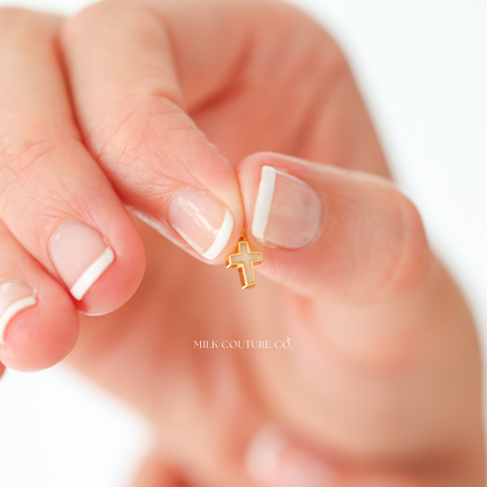 Tiny Cross Charm