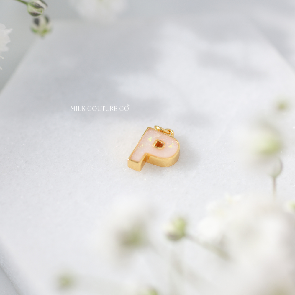 Tiny Alphabet Charm