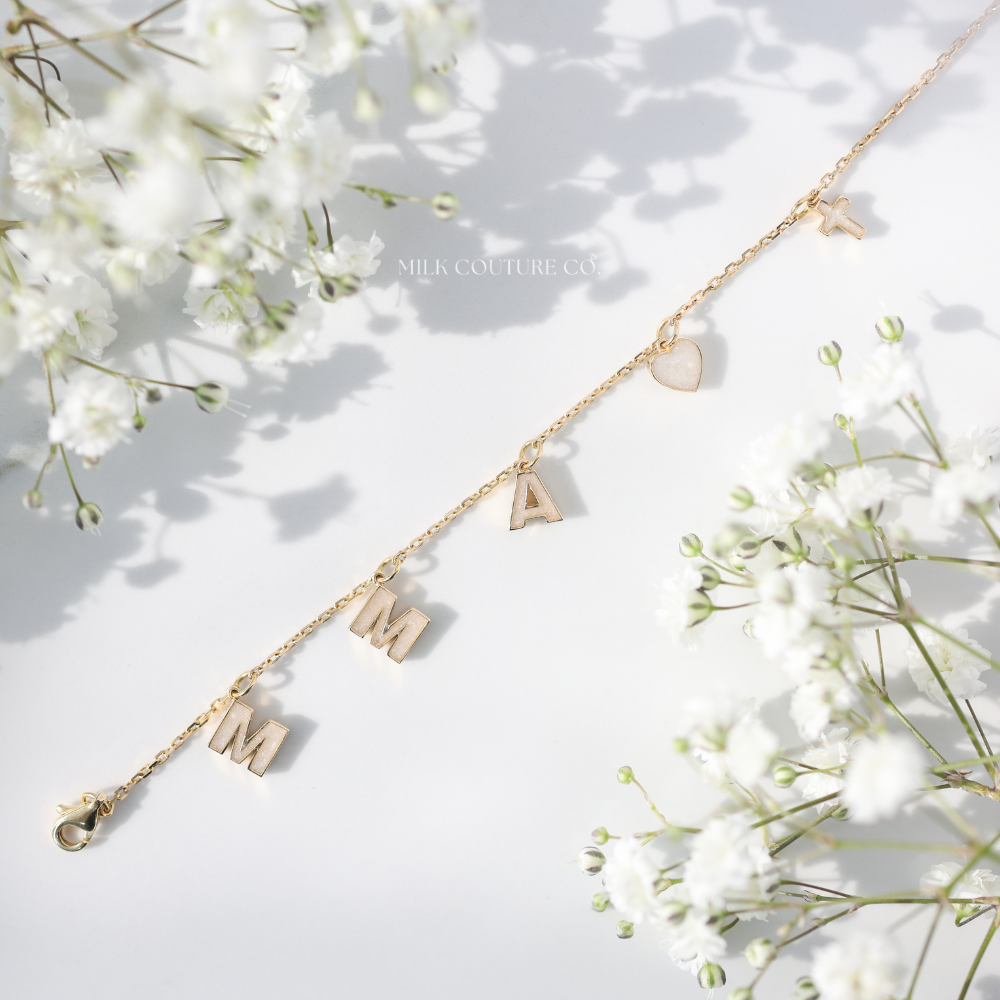 The Charmed Bracelet with Five Custom Charms