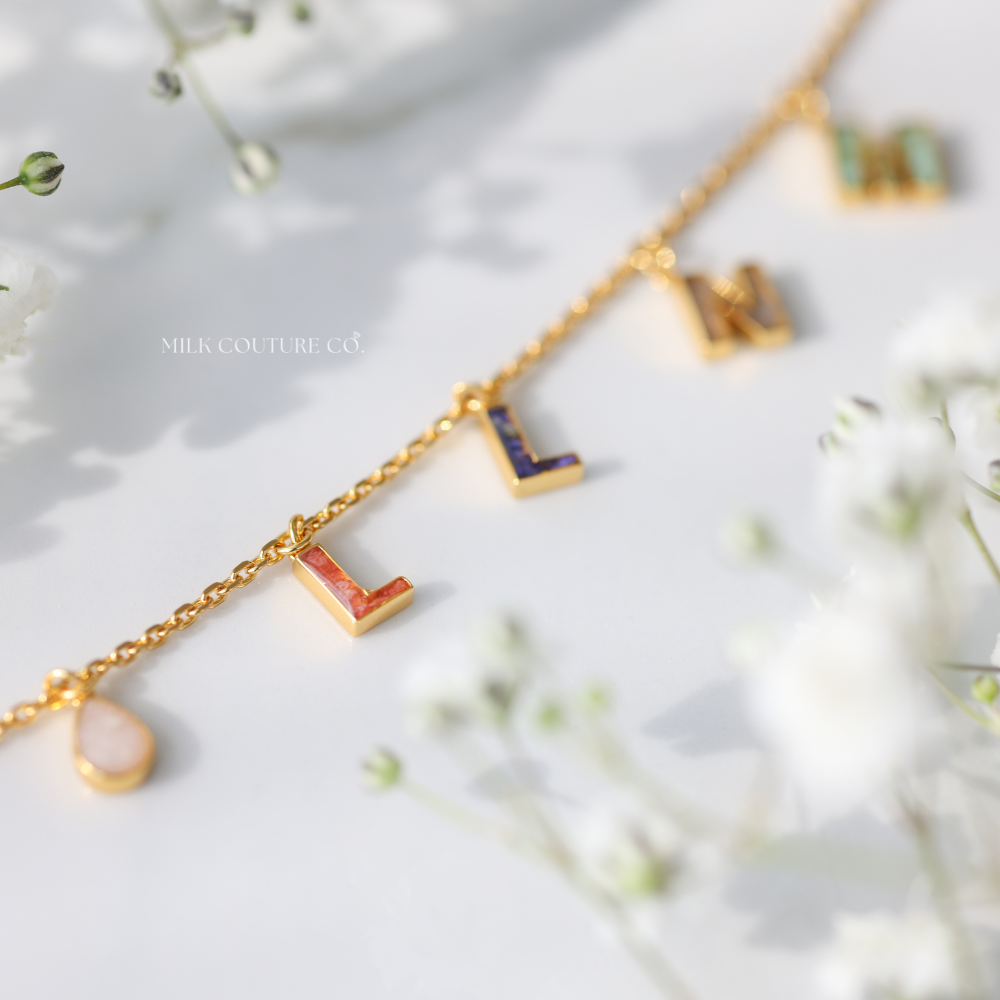 The Charmed Bracelet with Five Custom Charms