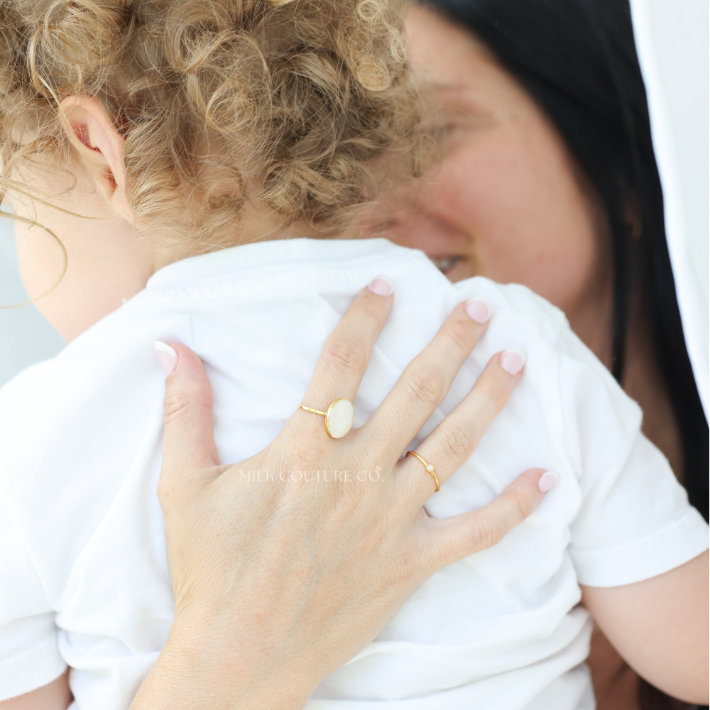 Goodnight Moon Breastmilk / Keepsake Ring by Milk Couture Co.