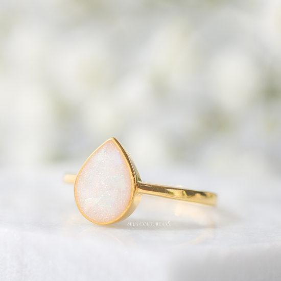 Breastmilk Ring Breastmilk Resin Jewelry The Last Drop Breastmilk