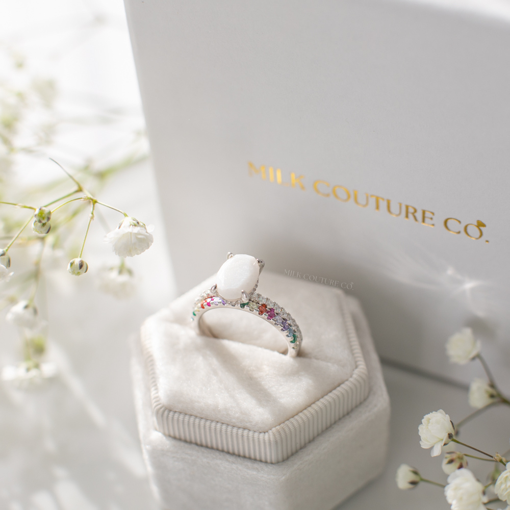 The Grace Breastmilk / Keepsake Ring by Milk Couture Co.